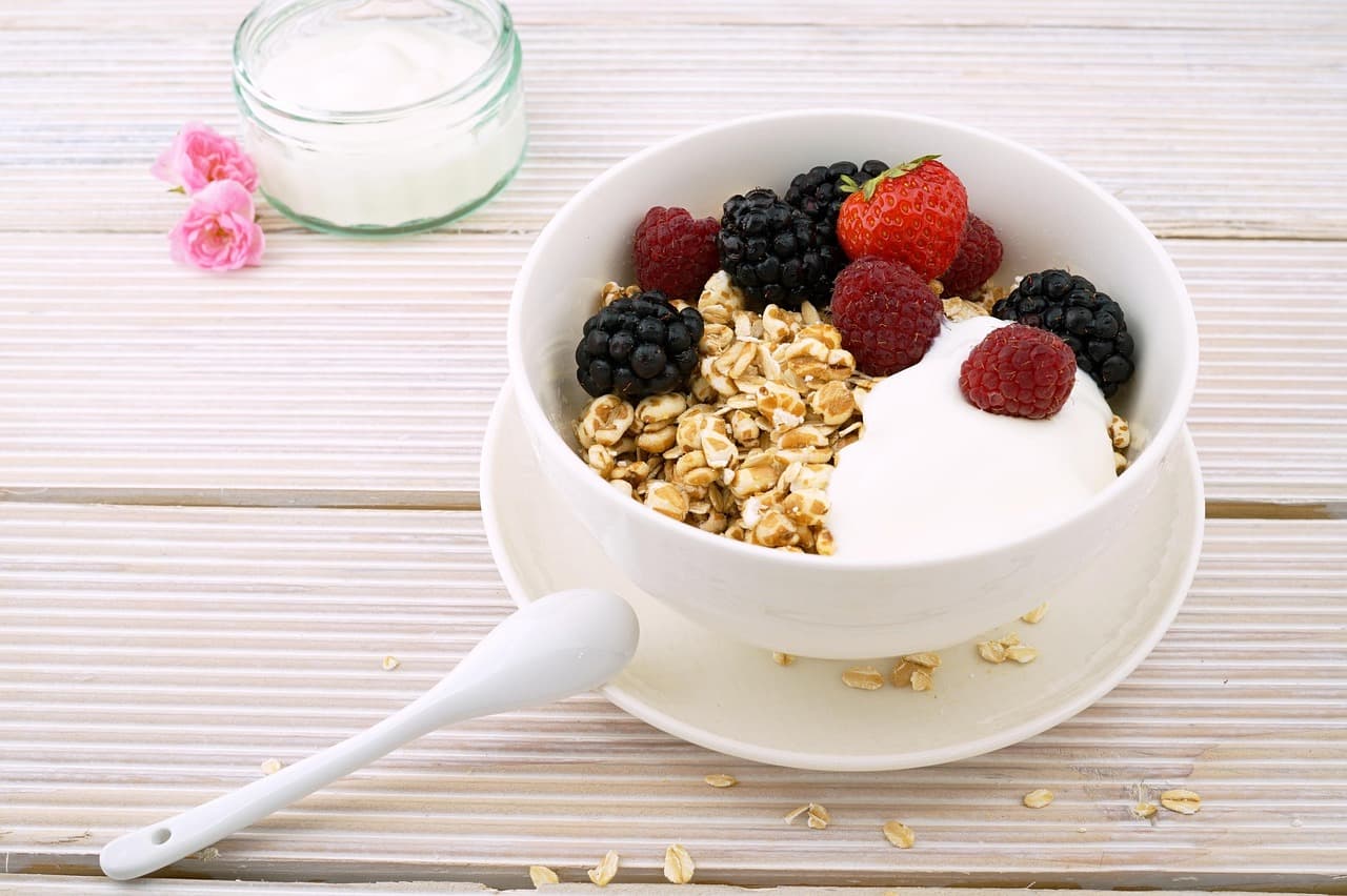 Müsli in einer Schale