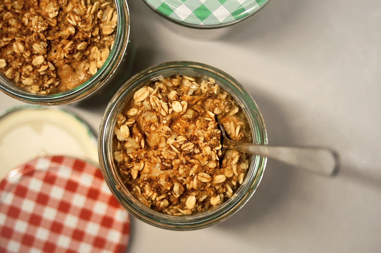 Overnight Oats im Glas